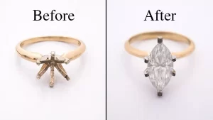 diamond setting, diamond setting